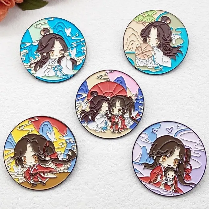 Manufacture Custom Anime Metallic Badge Gift Lapel Gold Plated Hat Pin Set Soft Hard Enamel Pins for promotion