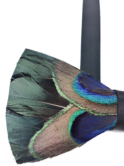 Eco-friendly DIY custom hot sale Party christmas peacock feather headdress image