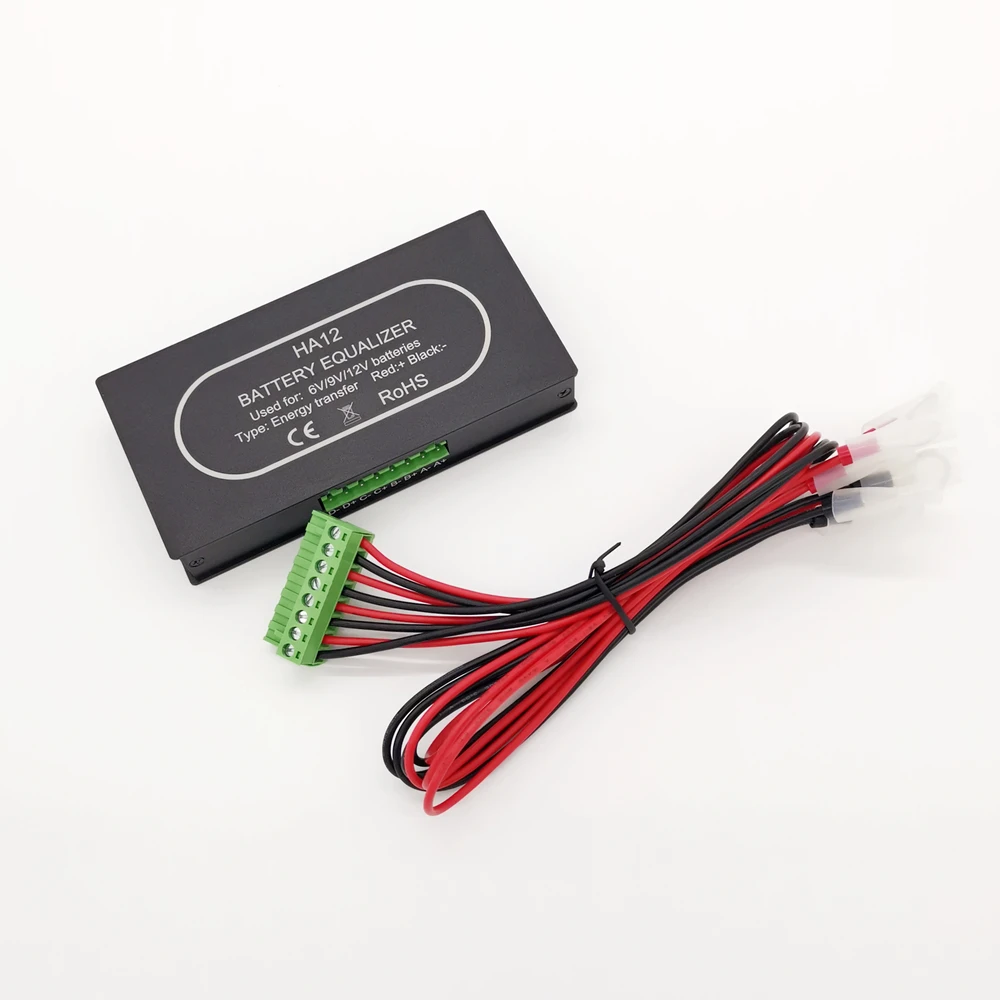 2V 6V 12V Battery Bank Equalizer with Voltage Display Mobile Phone APP