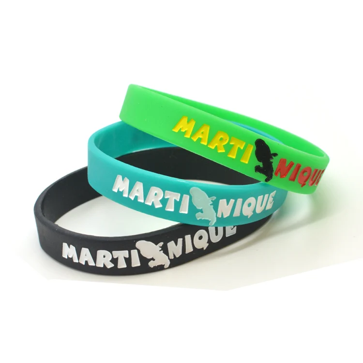 Оптовая продажа, рекламный спортивный браслет на заказ, силиконовый браслет с принтом из ПВХ, резиновый браслет