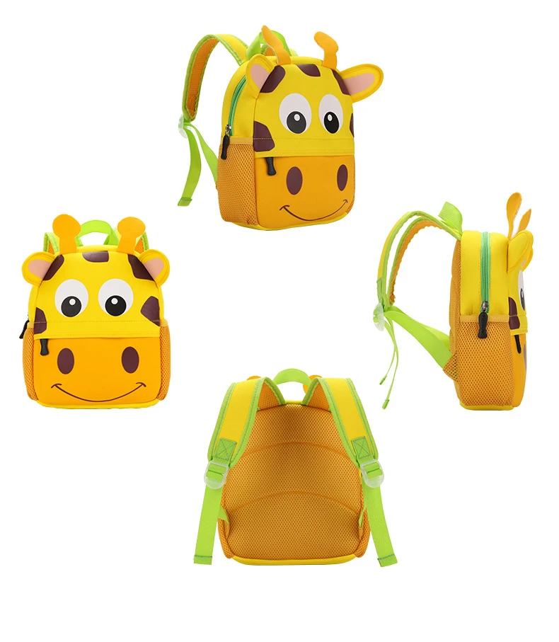 Cartoon Customized New Fashion Mochila Children Kindergarten Schoolbag Animal Kids School Bags Girls Backpack For Kids