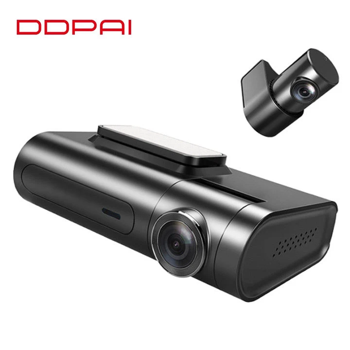 Genuine DDPAI 3 in 1 X2S Pro Front 1440P Rear 1080P 128GB 360 Degrees 24 hours parking 4K Car DVRs Dash Cam