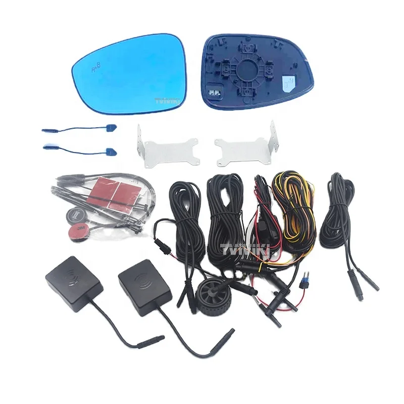 TVYVIKJ Outer Side Rearview Mirror Blue Glass Lens with Blind Spot system For HONDA Accord 2019 2020 Anti Glare BSD