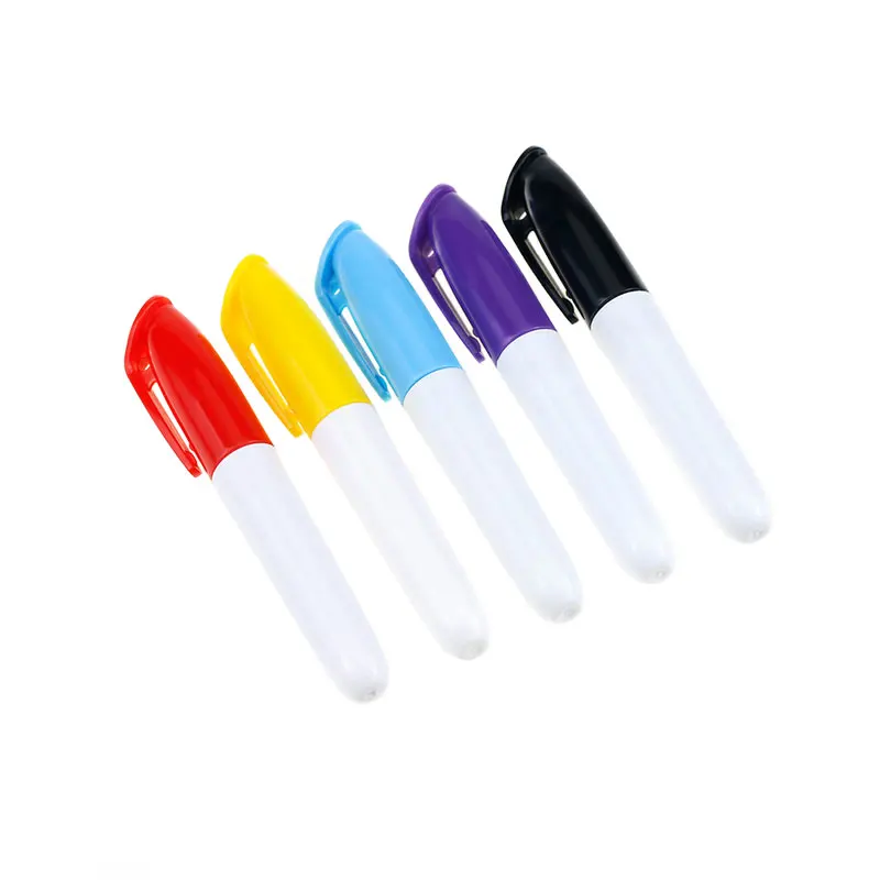 BECOL High Quality Colorful Whiteboard Markers Non Toxic Easy Erase Mini Whiteboard Marker Pen Set with Custom Logo for School
