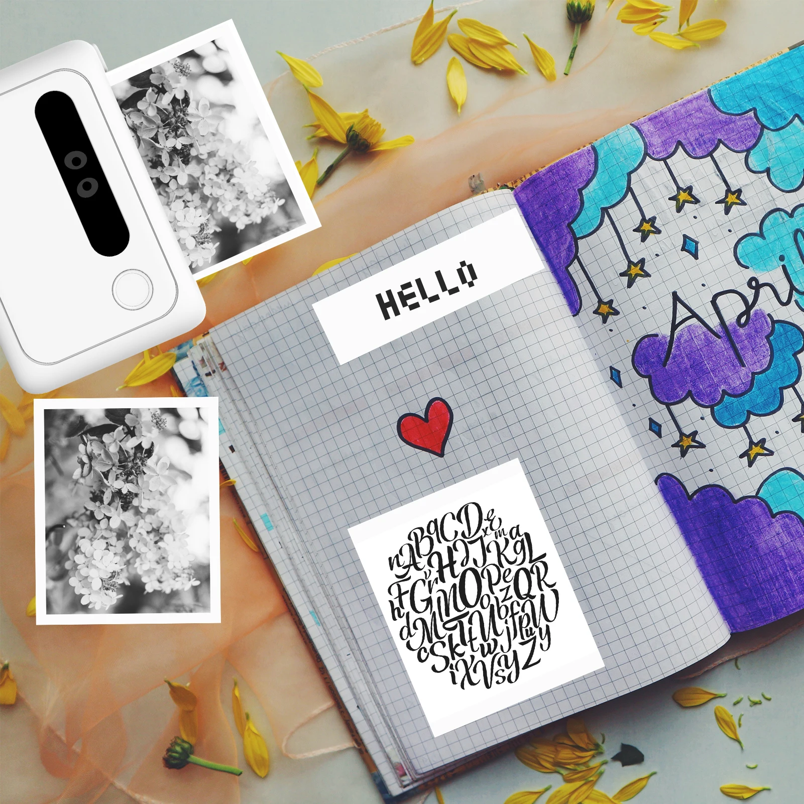 3 inch Cheap Wireless Portable Thermal Photo Camera Printer Mini Print Receipt Phone Pocket Machine For Mobile Android IOS