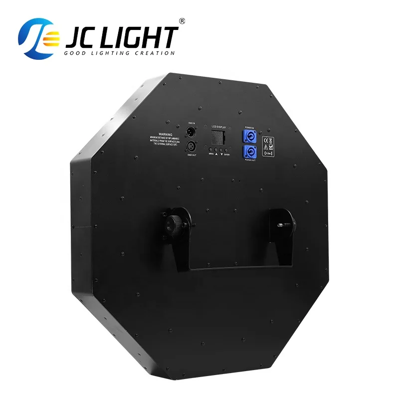 High Power 200w Dj Bar RGB Wash+Flash Matrix Stage Big Windmill Rotating Fan Light Dmx Dj Disco Club Background Matrix Light