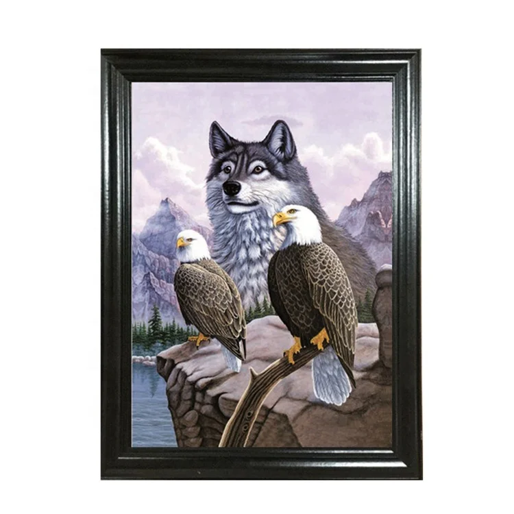OEM Factory Custom Design 3d Lenticular Picture Christmas Gift