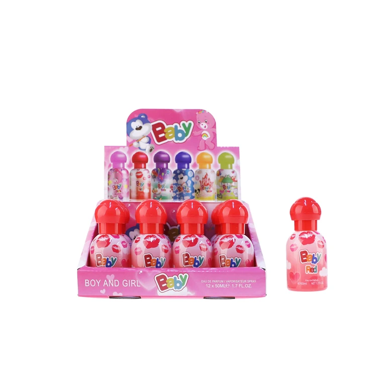 B865-6 50ML Children Cartoon Character Perfume Organic EDT Kids Fragrance for
