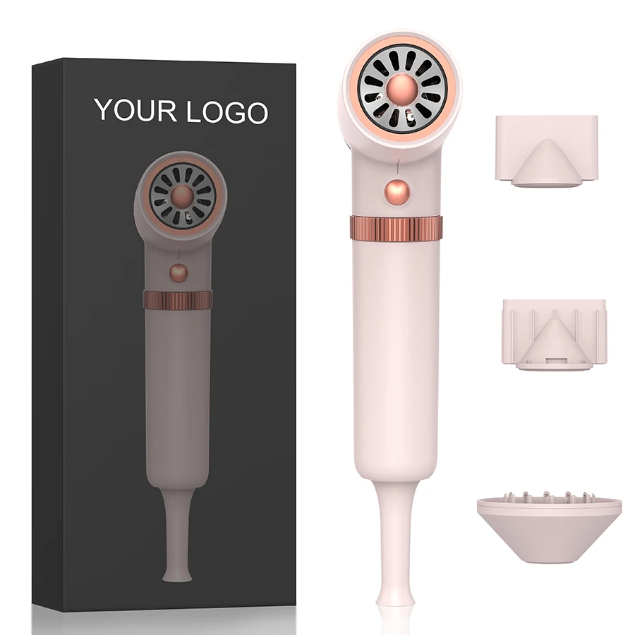 Professional Salon 1200W Factory Wholesale High-Speed Brushless Blow Dryer with Low Noise DC Motor Negative Ion Hair Dryer