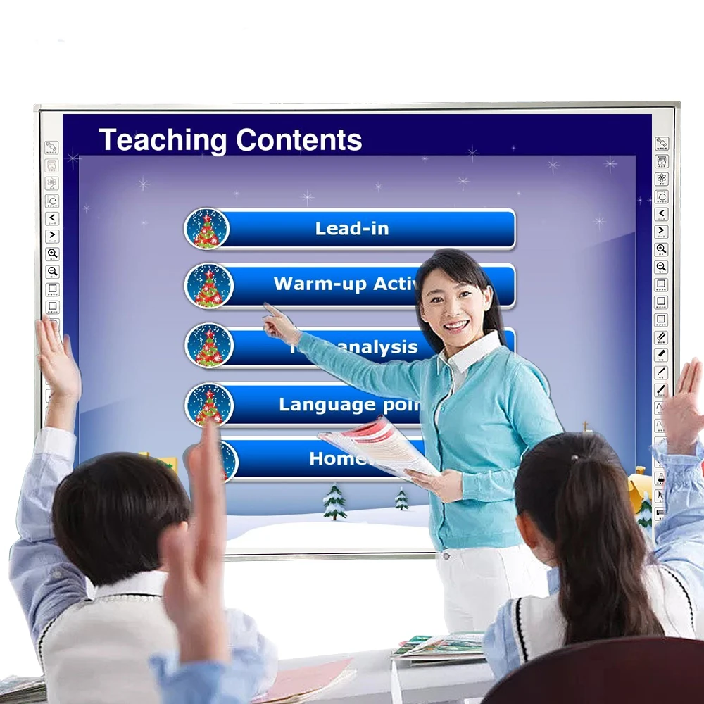 Премиум качество электроники Цвет Серебряный Маркер ручки подвижная доска интерактивная