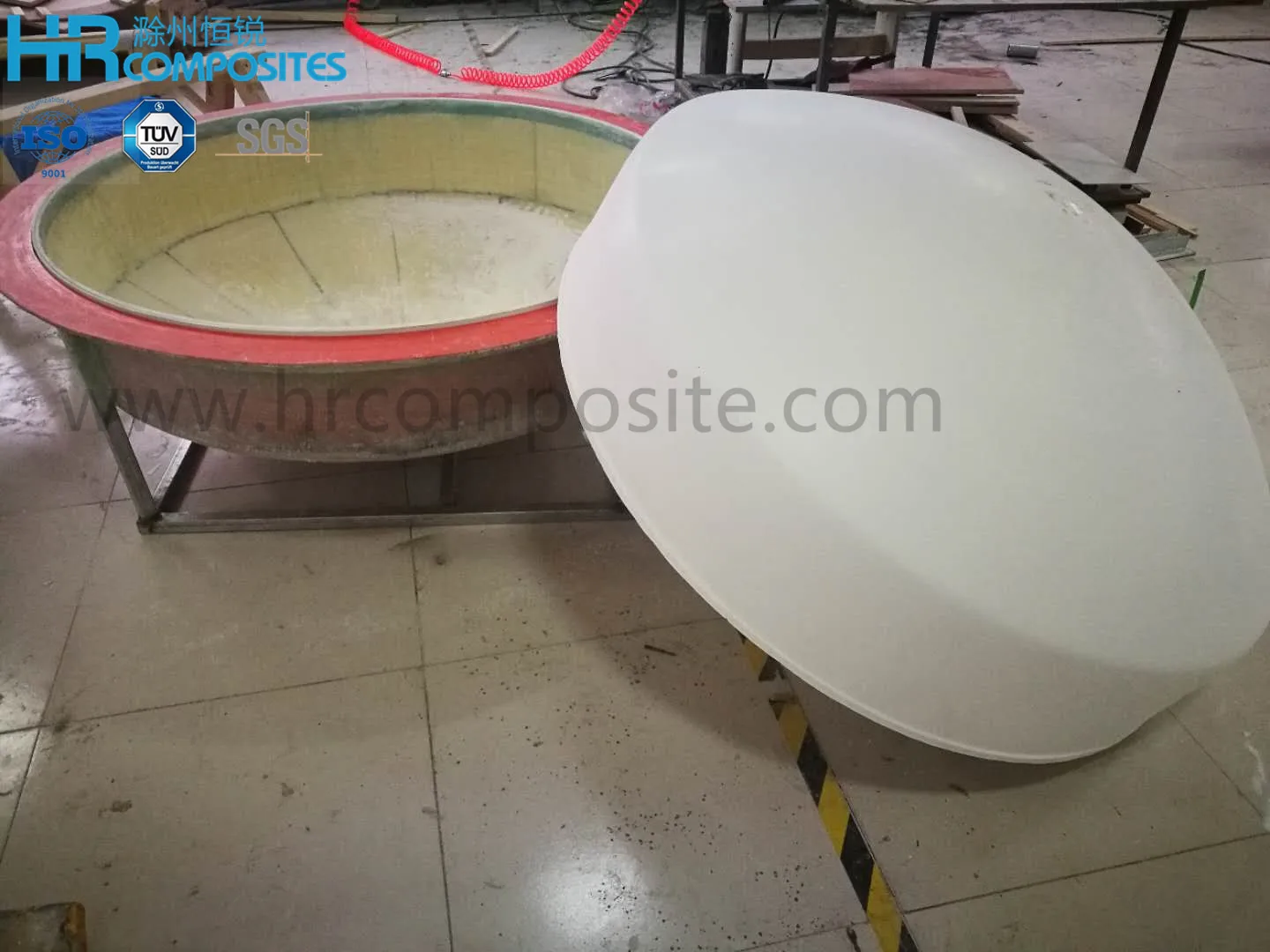 FRP ANTENNA RADOME FOR OUTDOOR SUPER STRONG AND LIGHT RADOME RADAR COVER