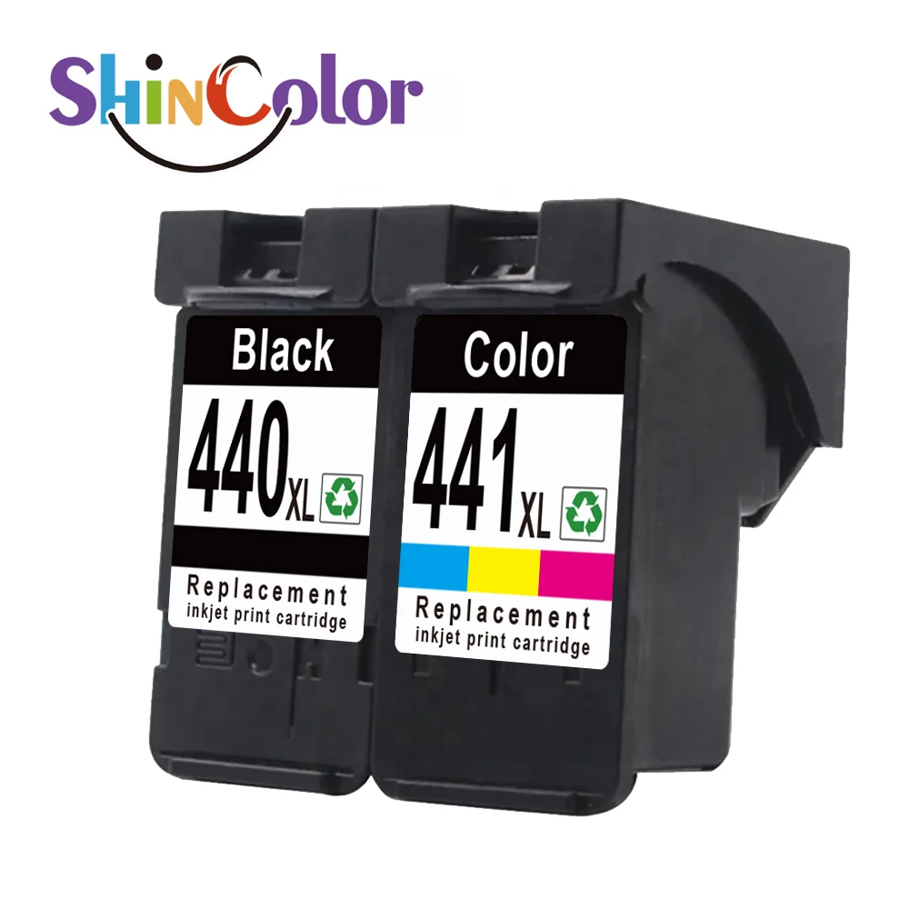 ShinColor Pg-440xl Pg440 Cl-441xl Cl-441 Восстановленный цветной струйный картридж для картриджа Canon 440 441
