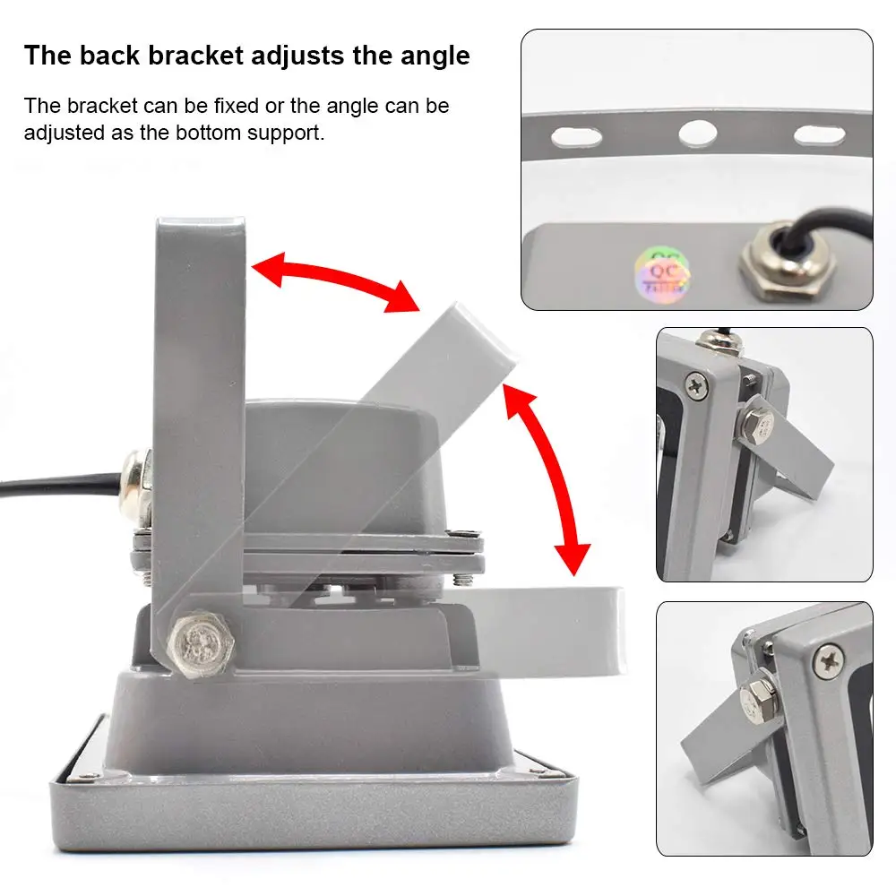 
3D Printer UV Resin Curing Light for SLA DLP 3D Printer 6W Spotlight Silver 