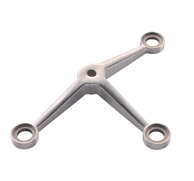 200mm four/three/two/single arms glass spider fitting 304 stainless steel wall curtain