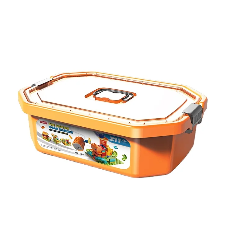 FEELO2024  211+2pcs Science and Education Building Blocks Fourth Grade Electric Technology Parts Best Selling Toys for Kids
