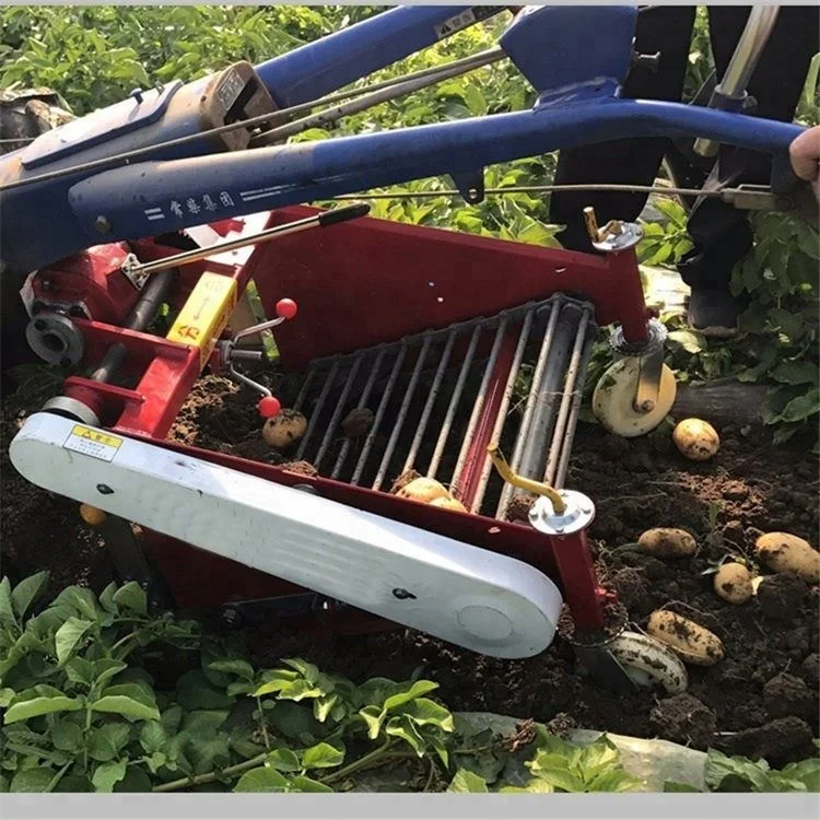 Combine spare part small peanut garlic harvester machine with CE certificate