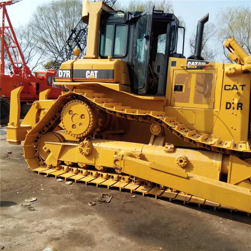 Used Caterpillar CAT D7R Construction Machines CAT D7R Used Bulldozers Crawler Japan Machine Caterpillar Used CAT D7R Bulldozers