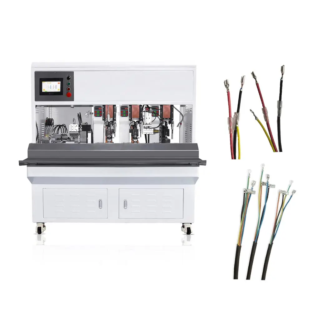 Factory Direct Supply Automatic three terminal Cutting Crimping Machine With CE