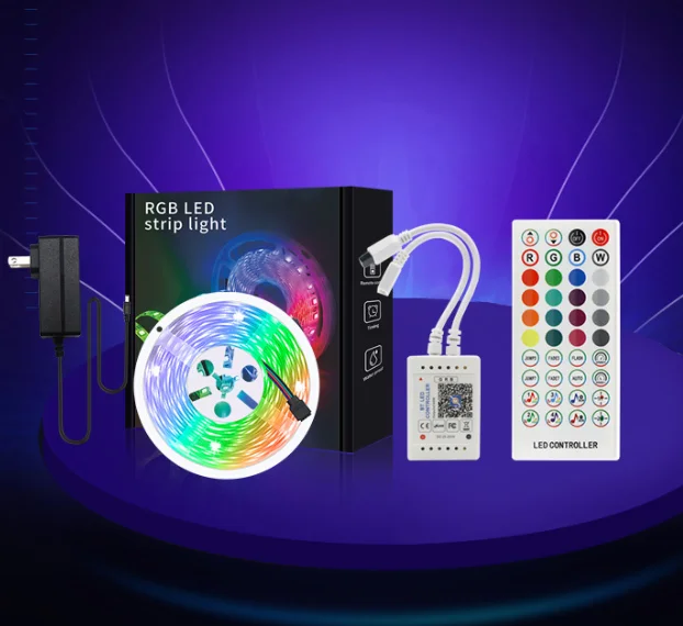 5050 RGB музыкальное освещение Светодиодное праздничное для семейных встреч