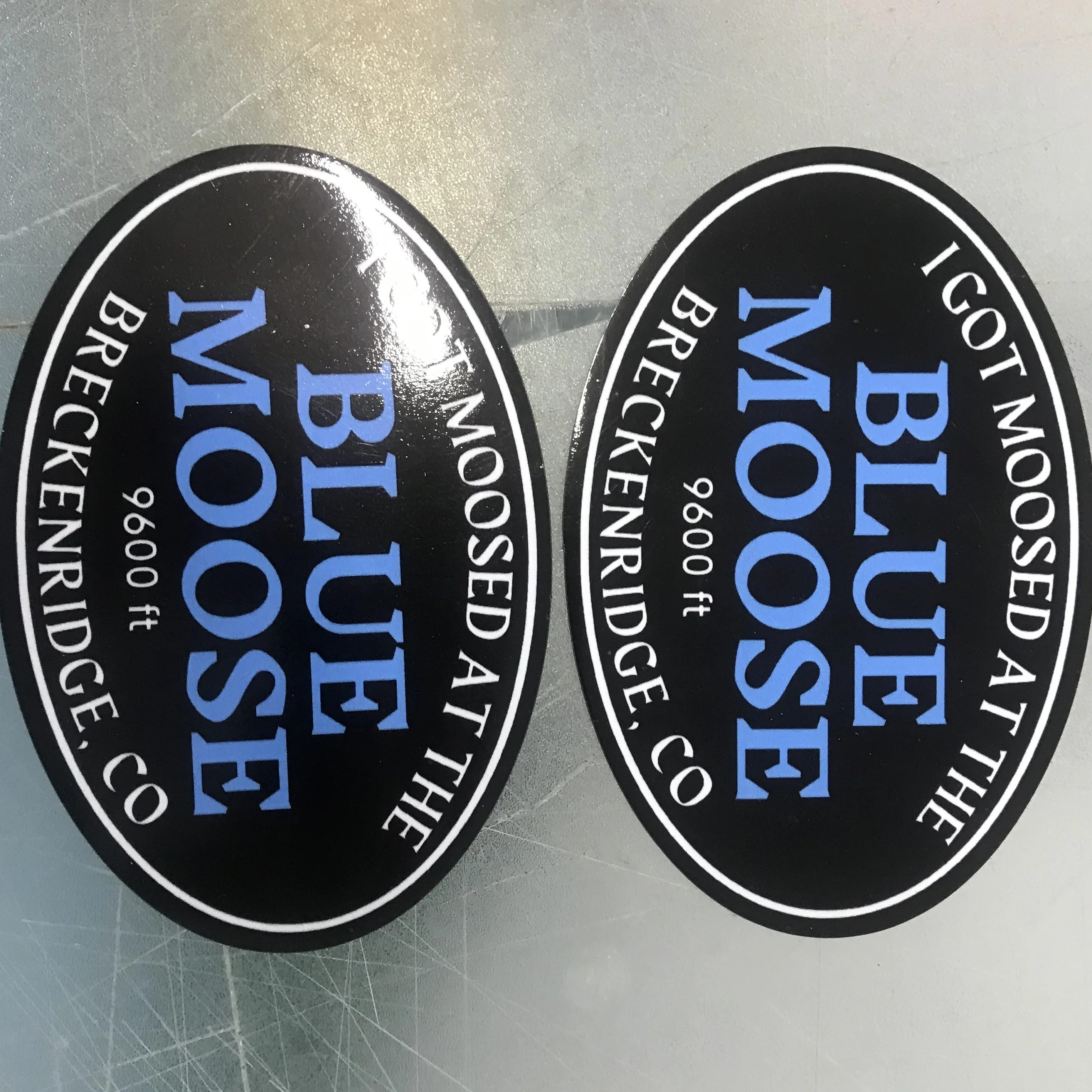 Advertising customized sticker printing business logo stickers waterproof vinyl decal stickers magnetic for car