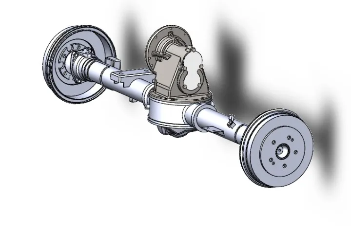 Professional Manufacturers Differential Rear Axle Assembly