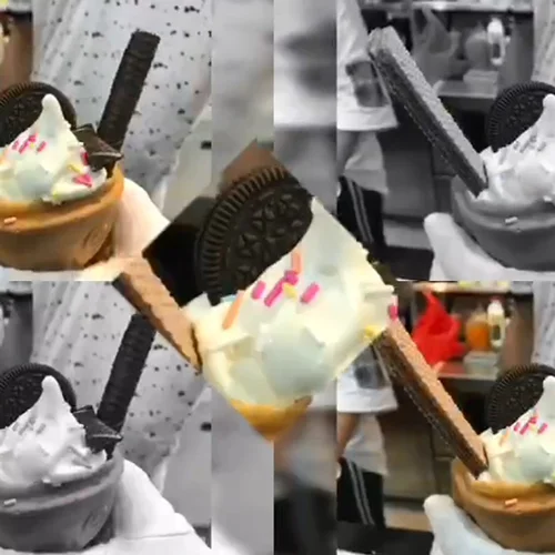 
Food machines fish shape taiyaki maker / Electric Fish cake making machine 