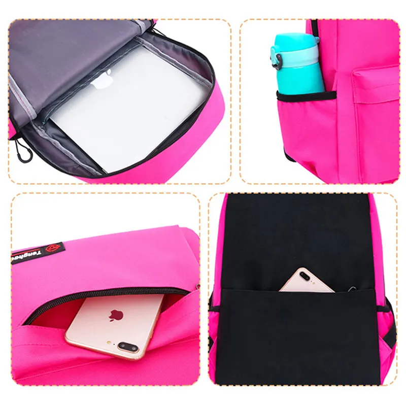 Дорожный качественный рюкзак с индивидуальным логотипом для подростков, школьные сумки, рюкзаки