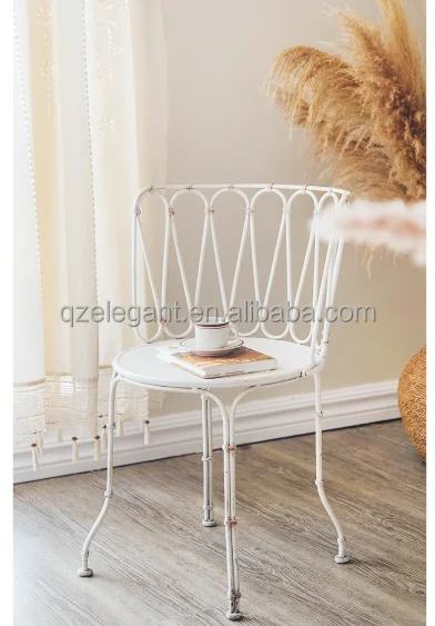 Custom metal outdoor furniture tables and chair french
