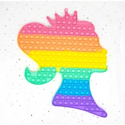 Cheap Silicone push pop fidget toys bubble sensory pop itting Fidget toys for kids