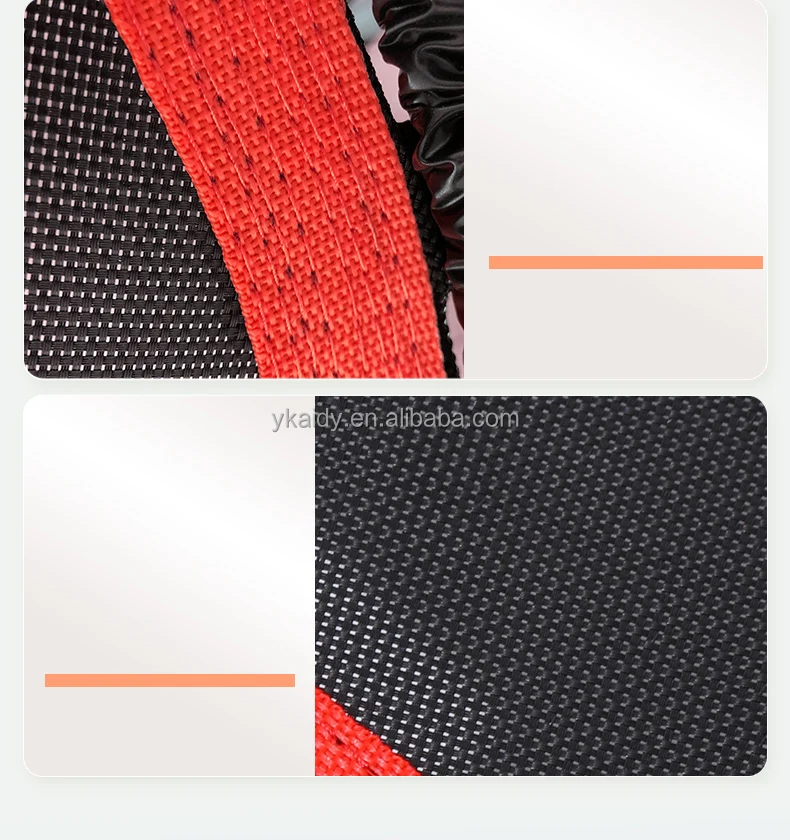 48 Adult Trampoline with Safety Handle Popular Hexagon Jumping Mat Fitness Equipment Made of Polypropylene for Kids Adults