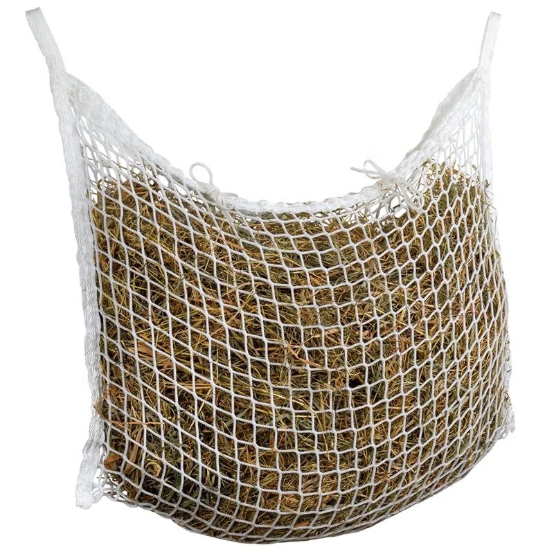 Horshi  Durable Rectangular Hay Net, Feed Saver Slow Hay Net Bag 90x60 cm Mesh Size 3x3 cm