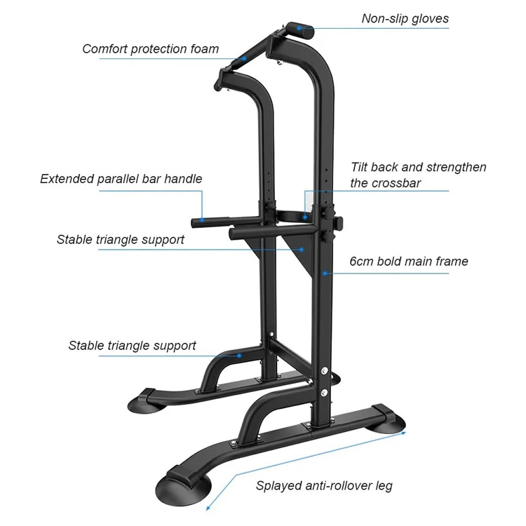 MIO Gym Fitness Exercise Training Multi Function Power Tower Station