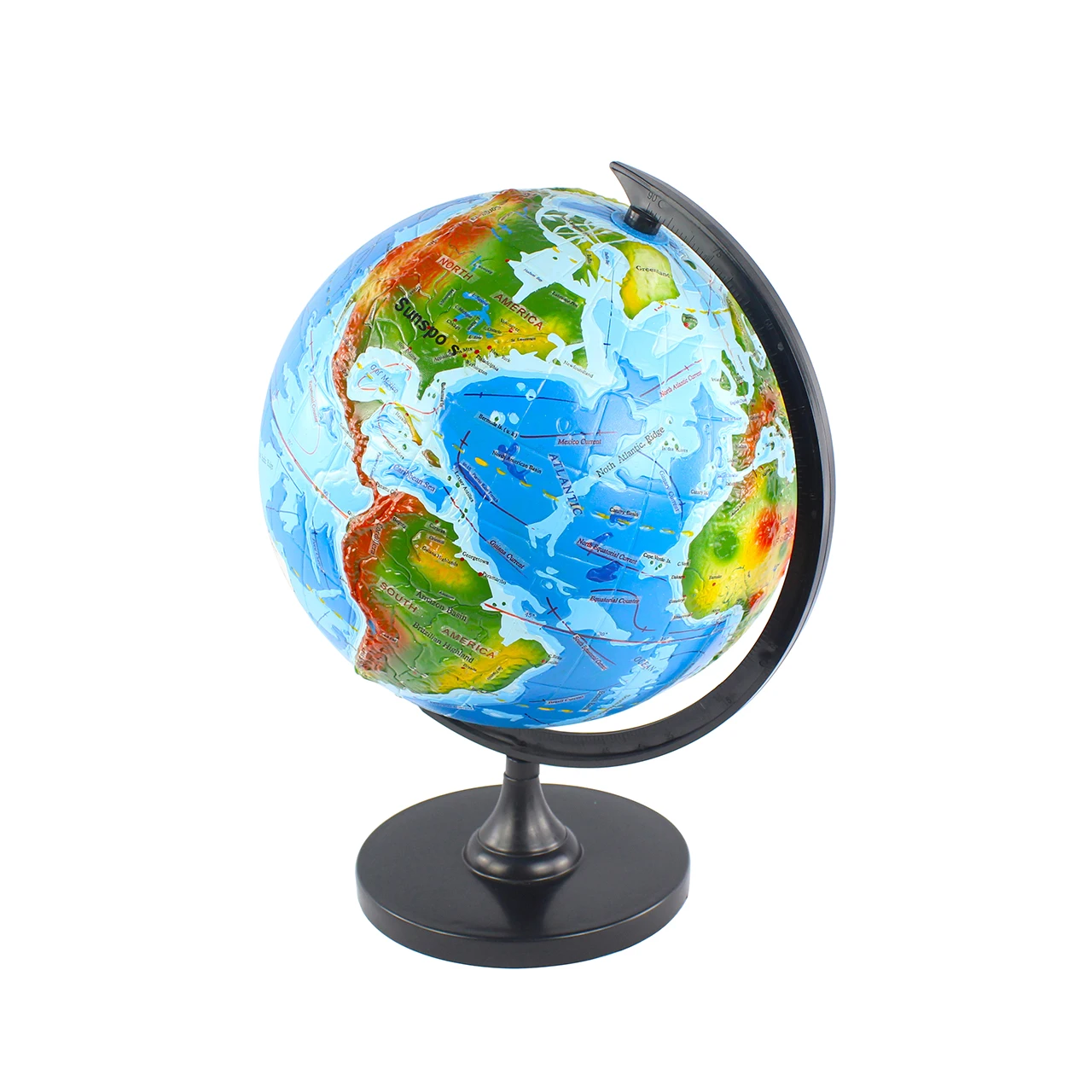 High quality earth internal structure earth tectonic model globe for geography