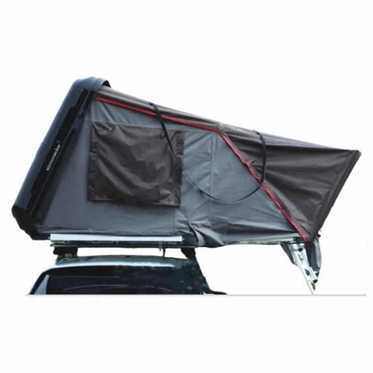 Hot Sale 3-4 Person 4WD Off Road Truck Camping Canvas Trailer Tent Hard Shell Car Roof Top Tent