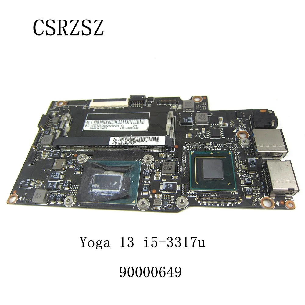 CSRZSZ для Lenovo Yoga 13 серии Материнская плата ноутбука i5-3317u ЦП 90000649 полностью тестовая работа