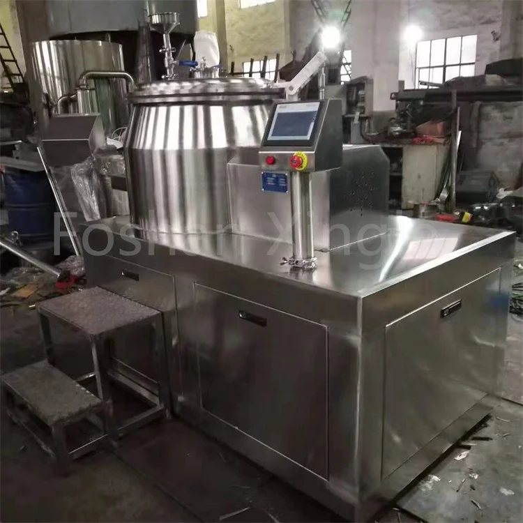 Instant Coffee Powder Roll Compactor Laboratory Granulator Mixing Granulating Machine