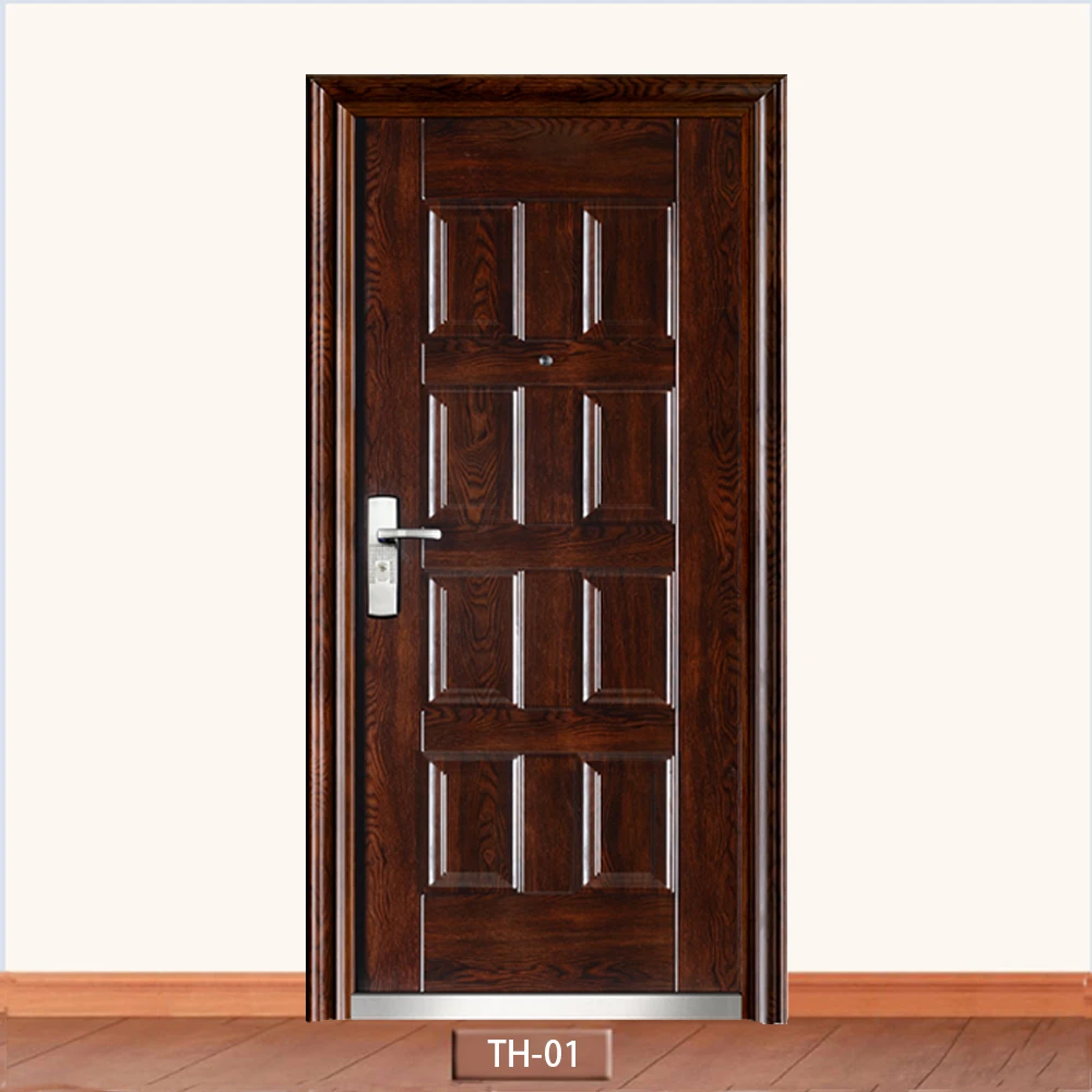 Wholesale Construction Project Exterior Steel Front Door