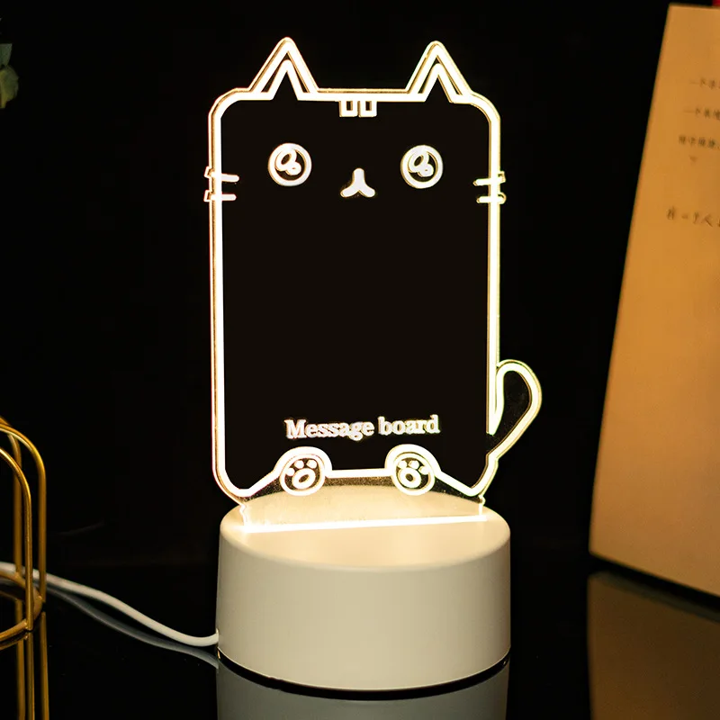 Unique products Trending Products 2023 New Arrivals Gifts Sets electronic gadgets Custom Design White Luminous Led Night Lamp