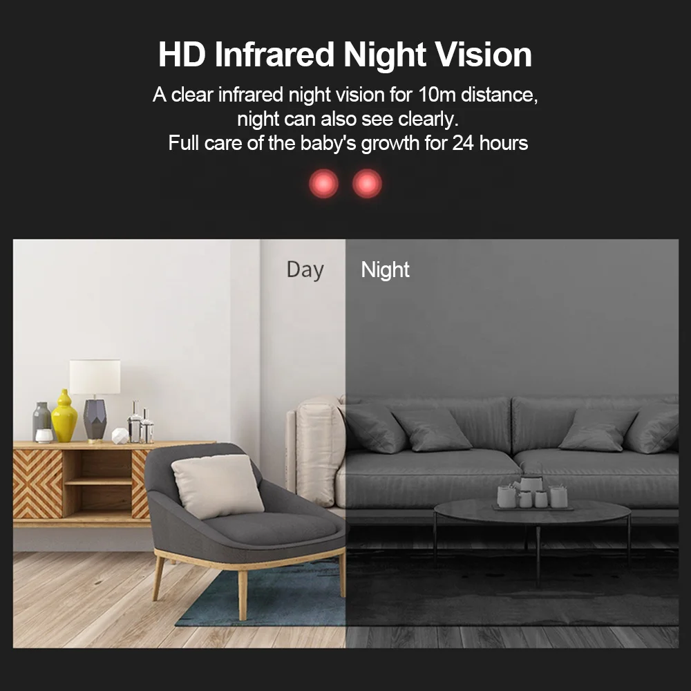  Wi-Fi камера Tuya 1080P smart AI с одной кнопкой для вызова