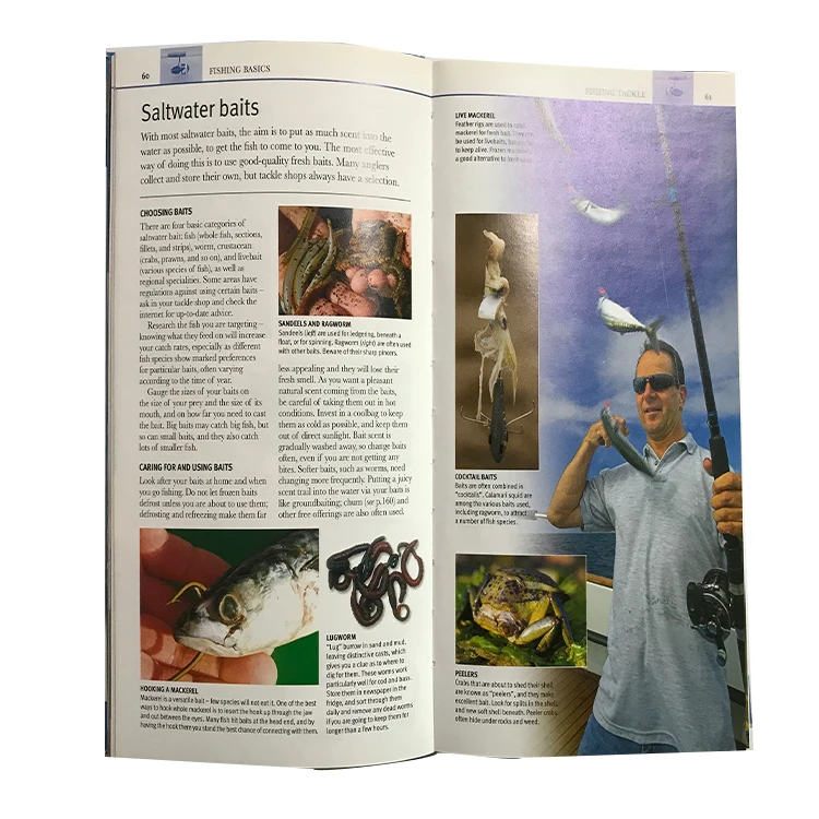 Professional Magazines Recipe Book Planner Journal Notebook Card Deck hot sell Comics Catalog Book Printing Service