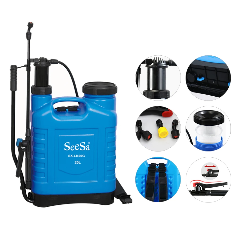 
Seesa brand 16l high quality agriculture spray pump machine knapsack manual sprayer 