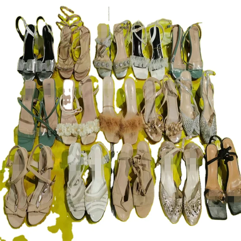 second hand ladies shoes used ladies heels shoes stock