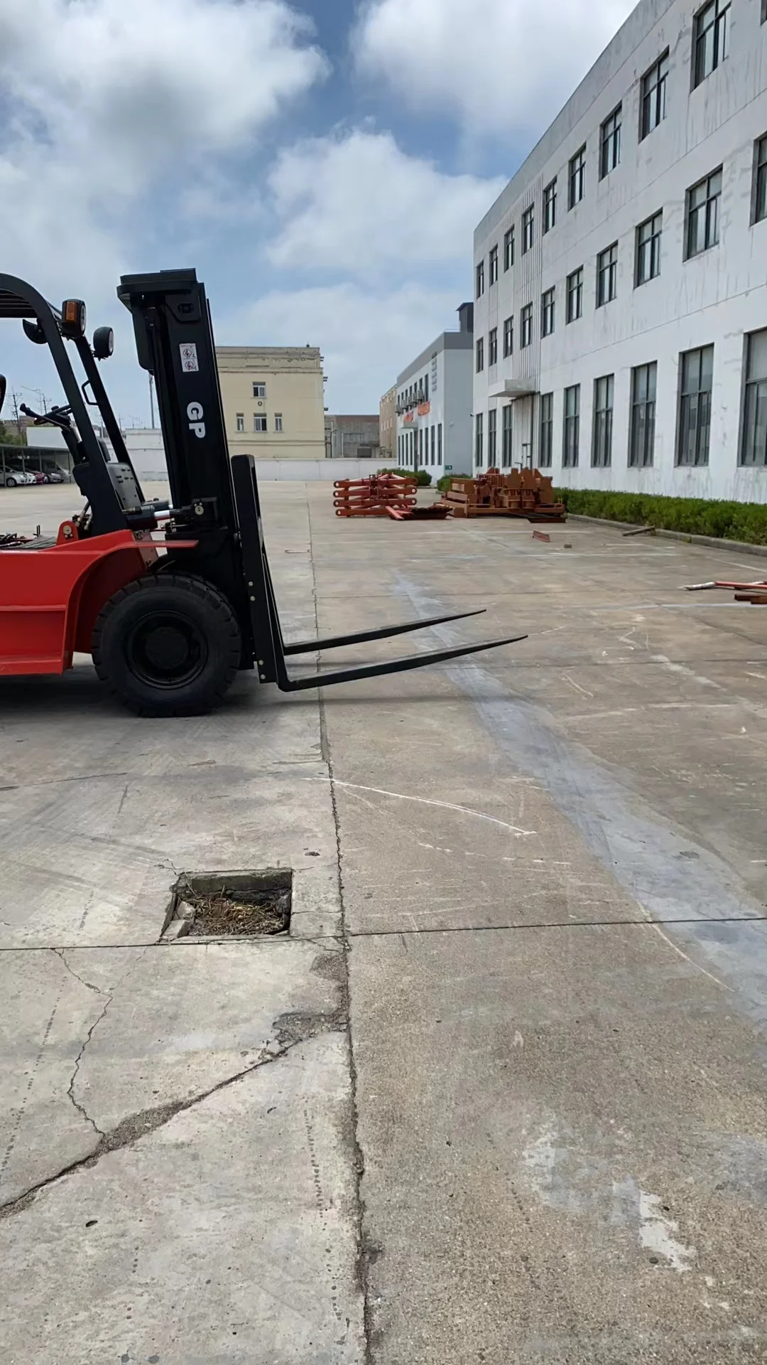 Diesel Safer Forklifts 6t 7t 8t 10t 12t Diesel Forklifts