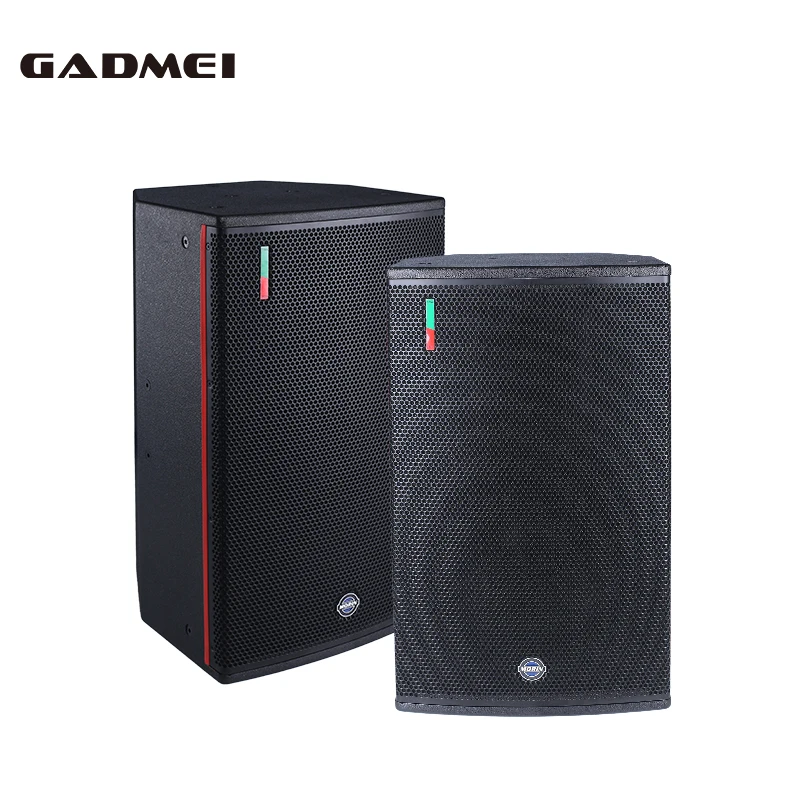 10 inch passive professional dj audio speaker 12 inch pro audio sound system equipment wooden bass speaker dj
