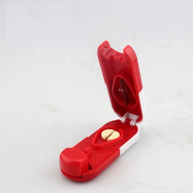 Plastic Medical Pill Dispenser Pill Splitter Tablet Cutter