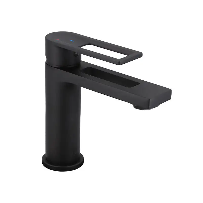 Single lever Basin Faucet Coobath Manufacturer Customized Color Brass Basin Sink Water Faucets Mixers Taps Bathroom Faucet Tap