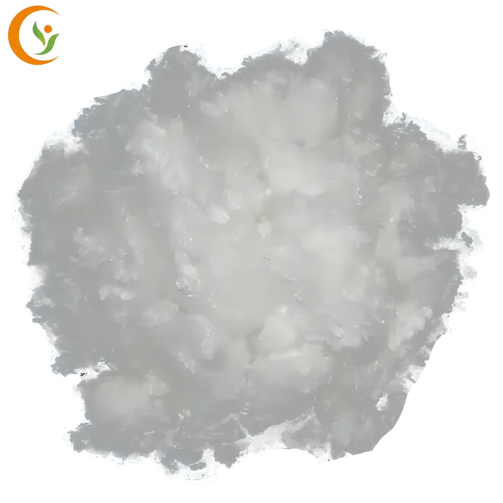 soft white Virgin 100% Polyester PLA fiber 2D*8mm Polyester Staple Fiber for clothing