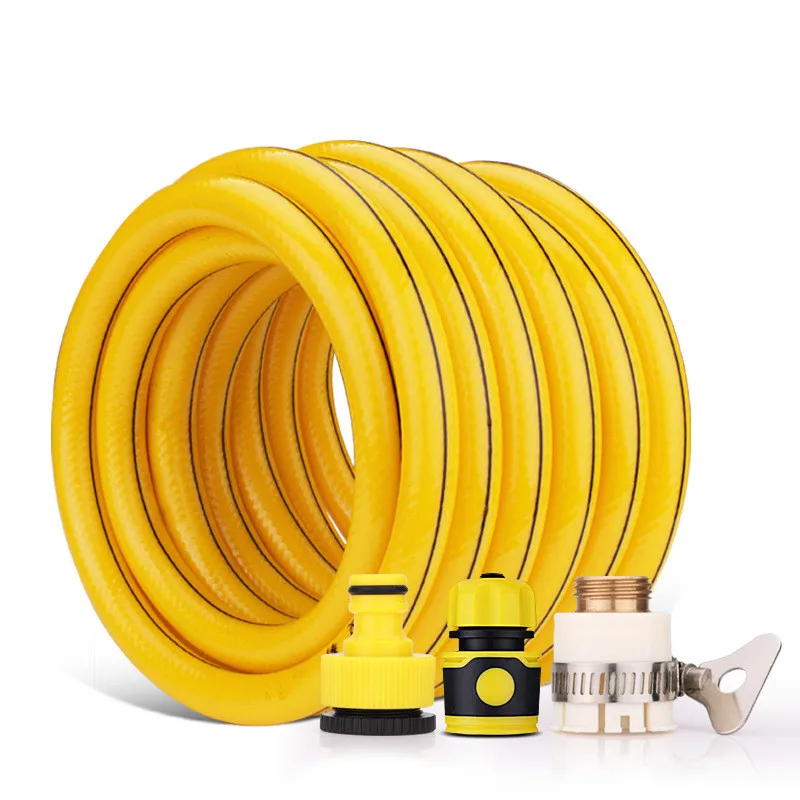 High Pressure Pvc Hydraulic Spray Nozzle Fitting Rubber Magic Silicon Flexible Expandable Garden Water Hose