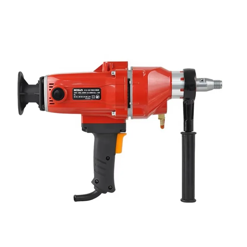 TGS Bosun 168 Mining Core Drill Machine 2000rpm Handheld Diamond Drilling For Concrete With Overload Protection&Safety Clutch