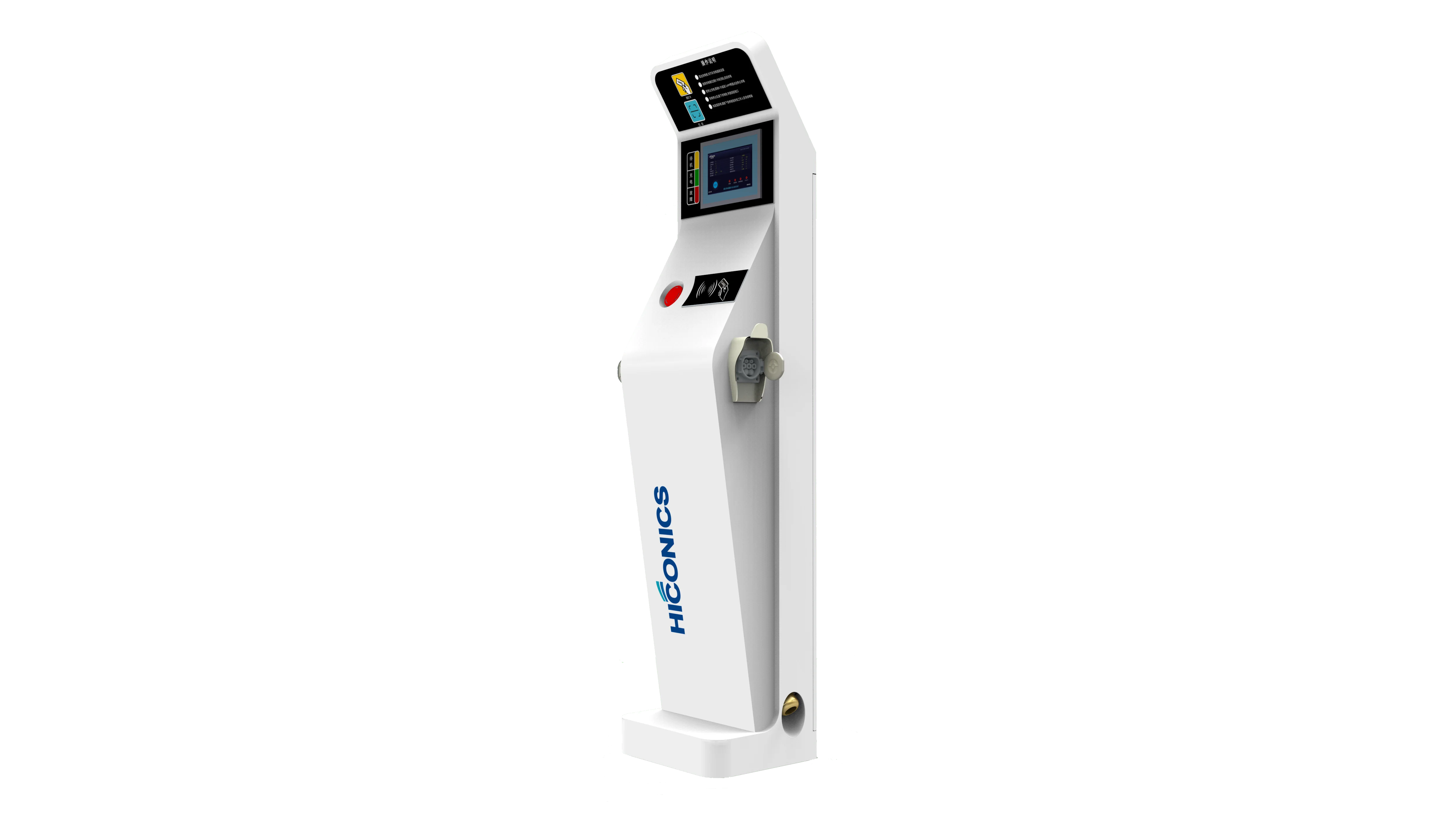 Интеллектуальная зарядная станция для электромобилей Hiconics 22 кВт 32 А уровень 2 с OCPP RFID и 4G LTE EV зарядной